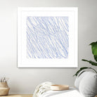 Hula II by Daleno Art on GIANT ART - blue abstract abstrait