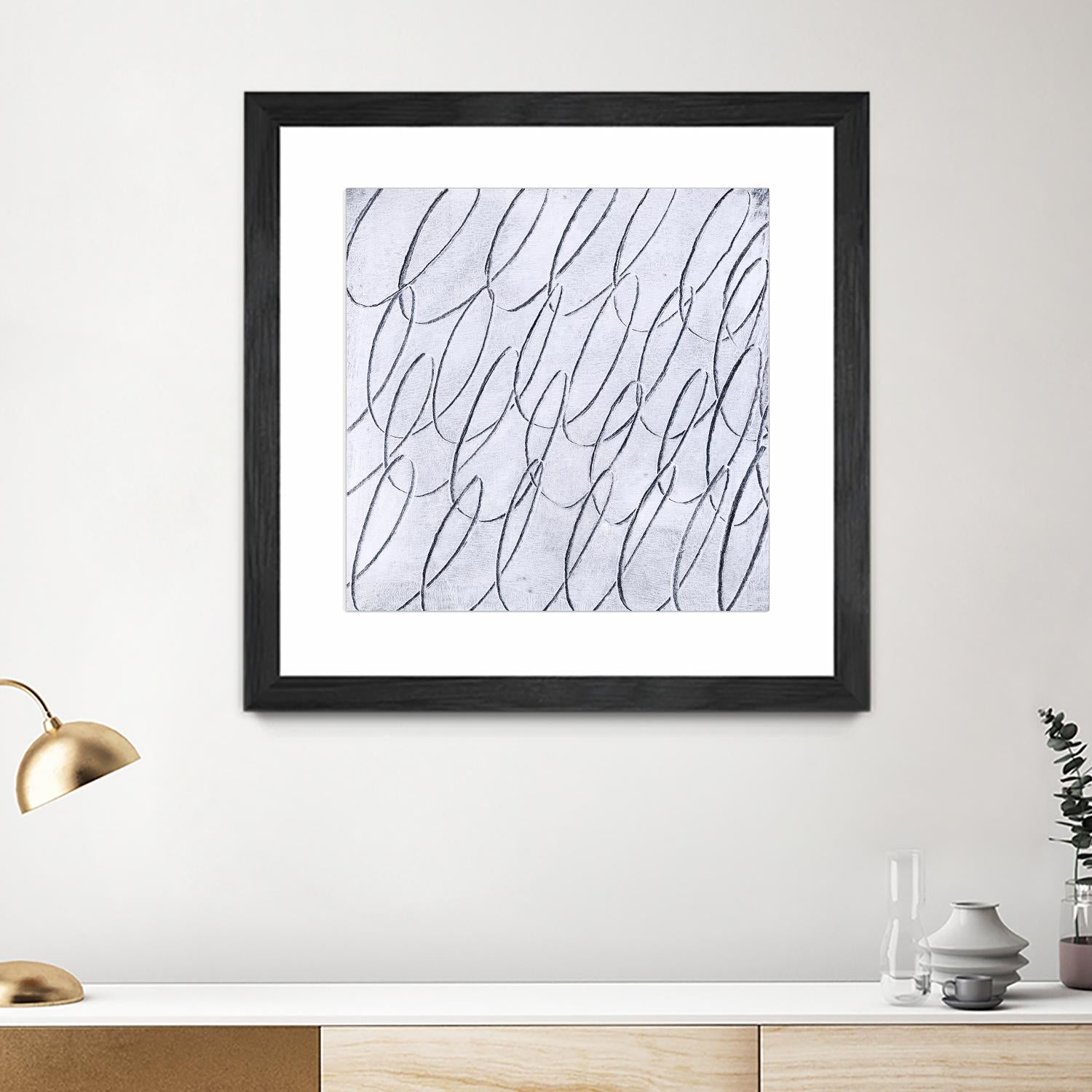Contemplating Style by Daleno Art on GIANT ART - abstract scrible wibble