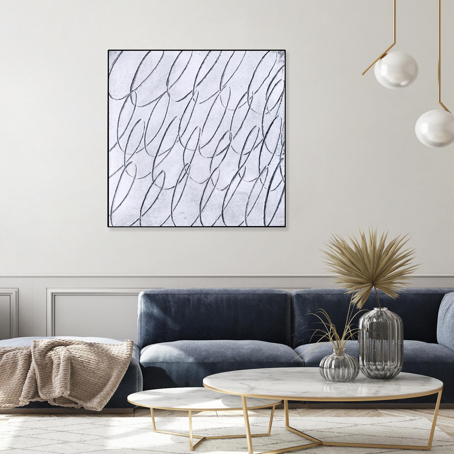Contemplating Style by Daleno Art on GIANT ART - abstract scrible wibble