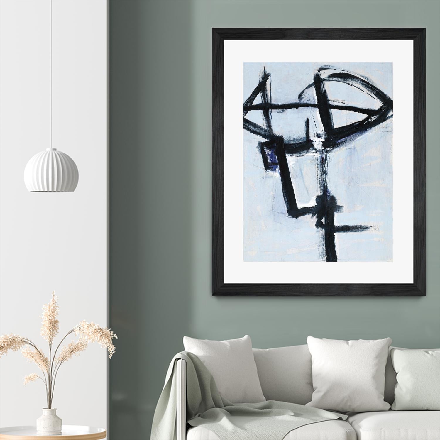 Contradictory Mind by Daleno Art on GIANT ART - white abstract abstrait 