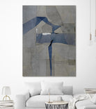 Survivor Puzzle by Daleno Art on GIANT ART - blue abstract abstrait 