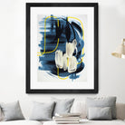 Curious Crafter II by Daleno Art on GIANT ART - blue abstract abstrait 