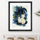 Curious Crafter II by Daleno Art on GIANT ART - blue abstract abstrait 