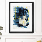 Curious Crafter II by Daleno Art on GIANT ART - blue abstract abstrait 