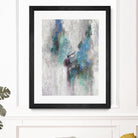 Comfy Nest II by Daleno Art on GIANT ART - blue abstract abstrait 