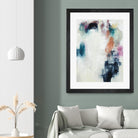 Sensitive Strum by Daleno Art on GIANT ART - blue abstract abstrait 