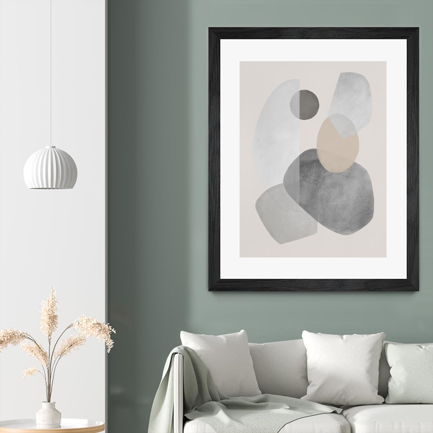 Pour Out by Daleno Art on GIANT ART - beige abstract abstract
