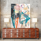 French Movement V by Daleno Art on GIANT ART - orange abstract