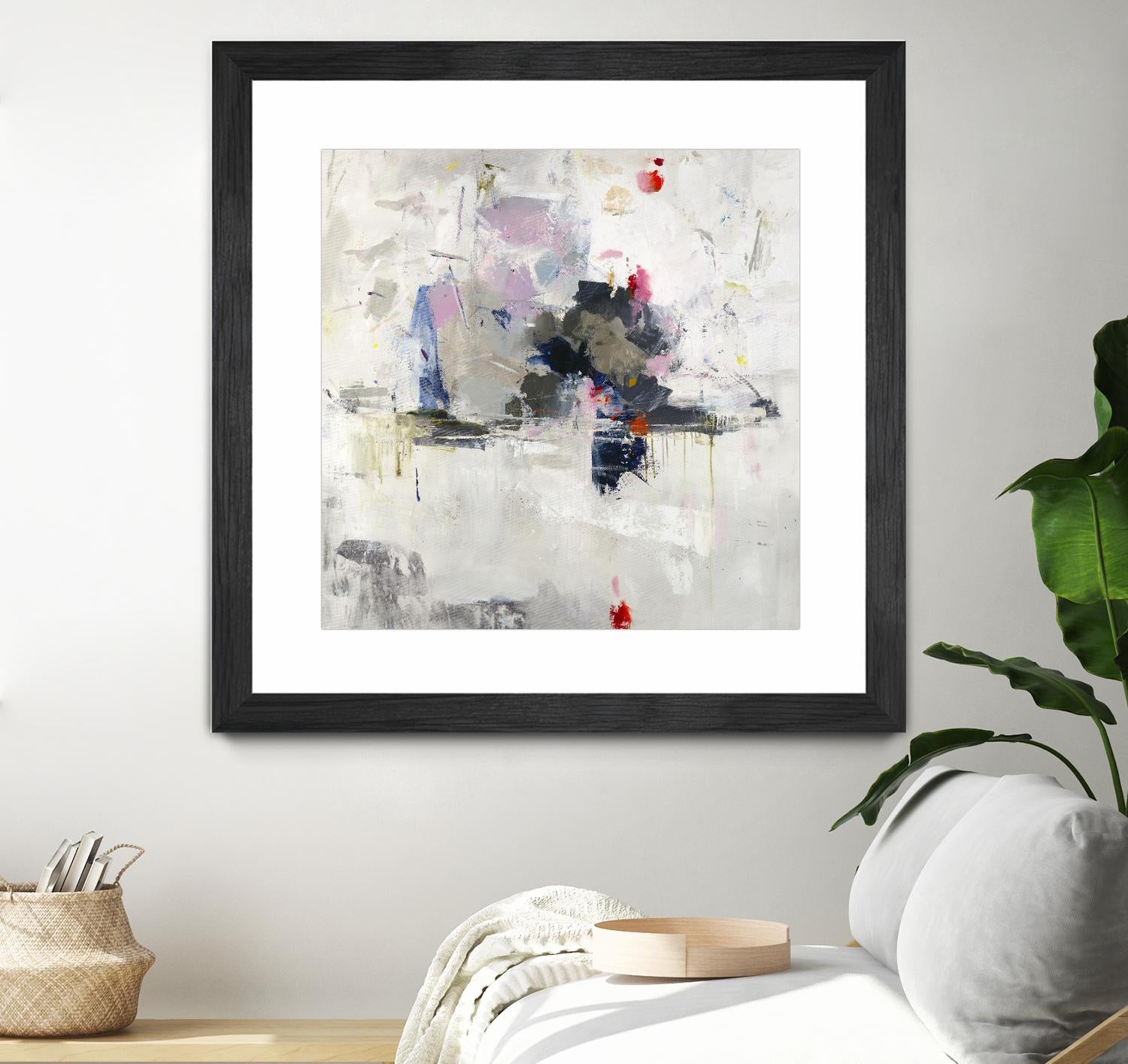 Glacial Mass by Daleno Art on GIANT ART - red abstract abstrait 