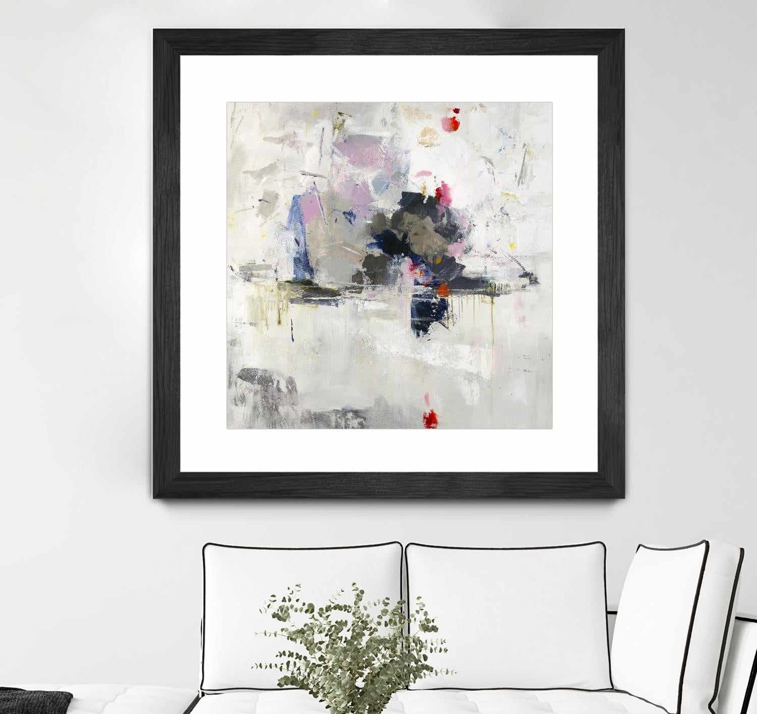 Glacial Mass by Daleno Art on GIANT ART - red abstract abstrait 