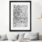 Scattered and Shattered.tif by Daleno Art on GIANT ART - black abstract abstrait 
