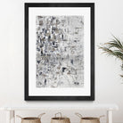 Scattered and Shattered.tif by Daleno Art on GIANT ART - black abstract abstrait 