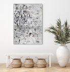 Scattered and Shattered.tif by Daleno Art on GIANT ART - black abstract abstrait 