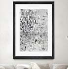Scattered and Shattered.tif by Daleno Art on GIANT ART - black abstract abstrait 