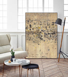 Visitors From Afar by Daleno Art on GIANT ART - gold abstract abstrait 
