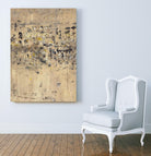 Visitors From Afar by Daleno Art on GIANT ART - gold abstract abstrait 