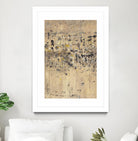 Visitors From Afar by Daleno Art on GIANT ART - gold abstract abstrait 