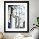 Mastering the Stairs by Daleno Art on GIANT ART - beige abstract