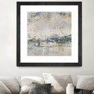 Broken Road IV by Daleno Art on GIANT ART - green abstract