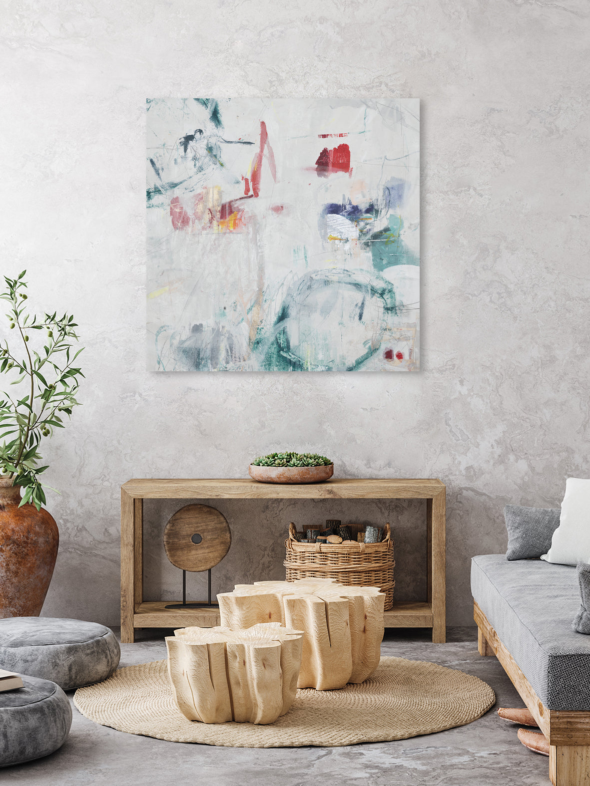 Lullaby Wishes II by Daleno Art on GIANT ART -  abstract