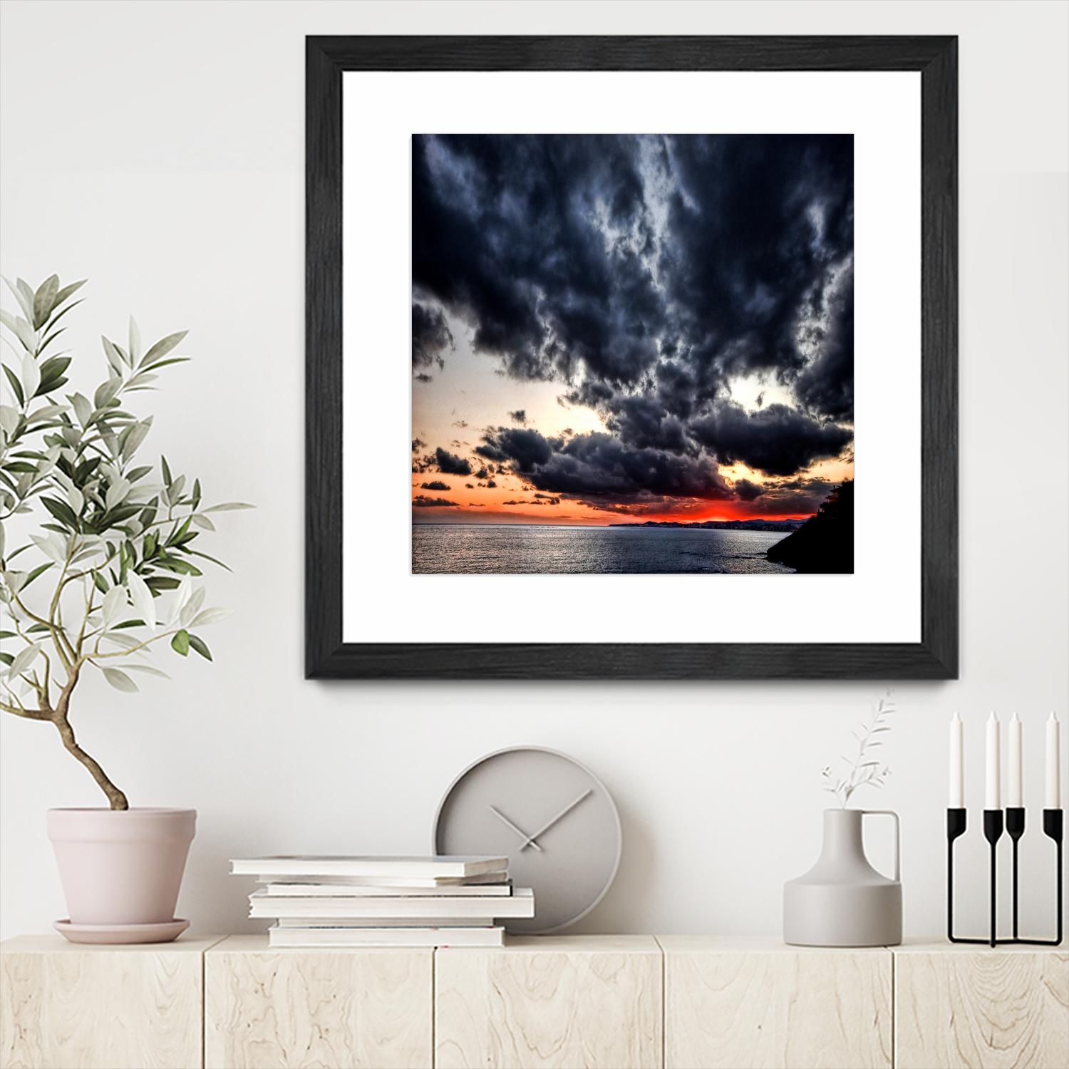 Fairylands II by Daleno Art on GIANT ART - orange photography sky