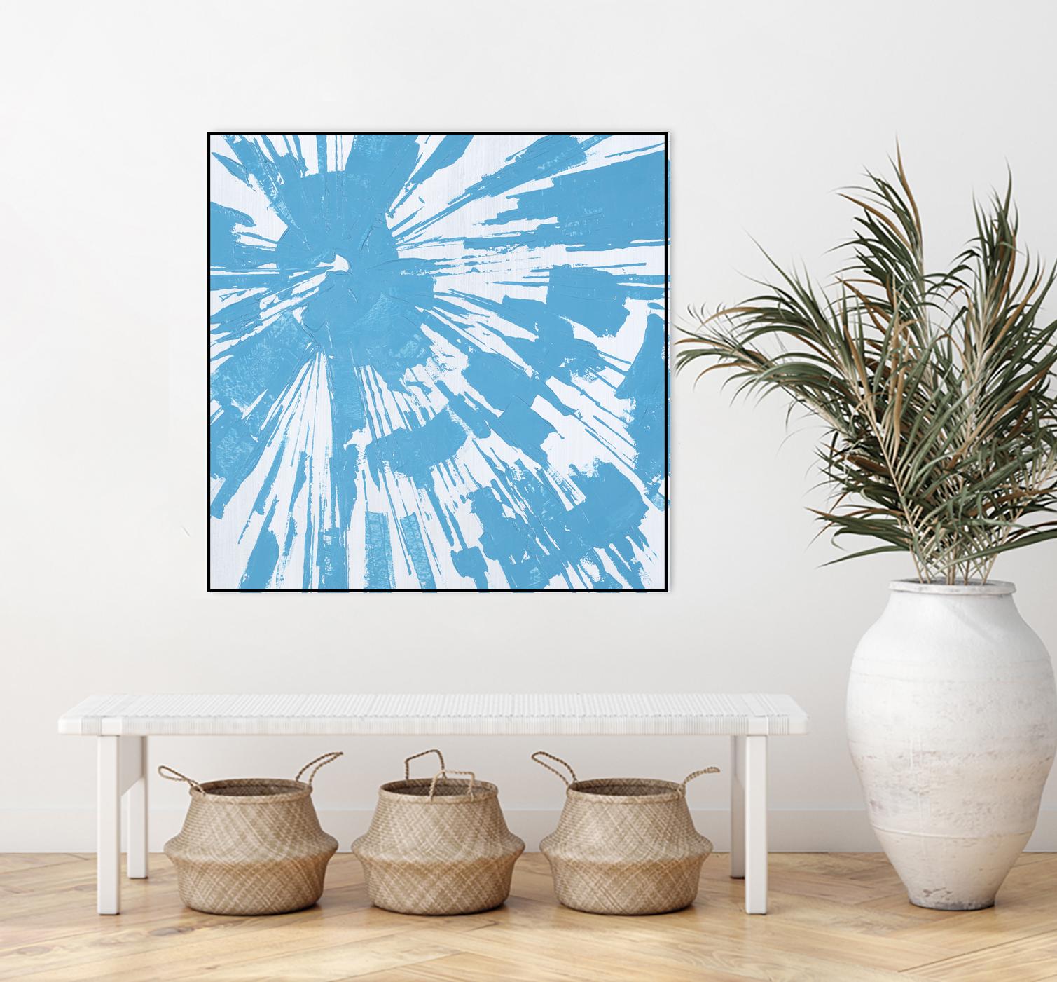 Holiday Festivities IV by Daleno Art on GIANT ART - blue pop art pop art
