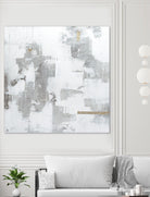 Haloed in Metallic II by Daleno Art on GIANT ART - gold abstract abstract 