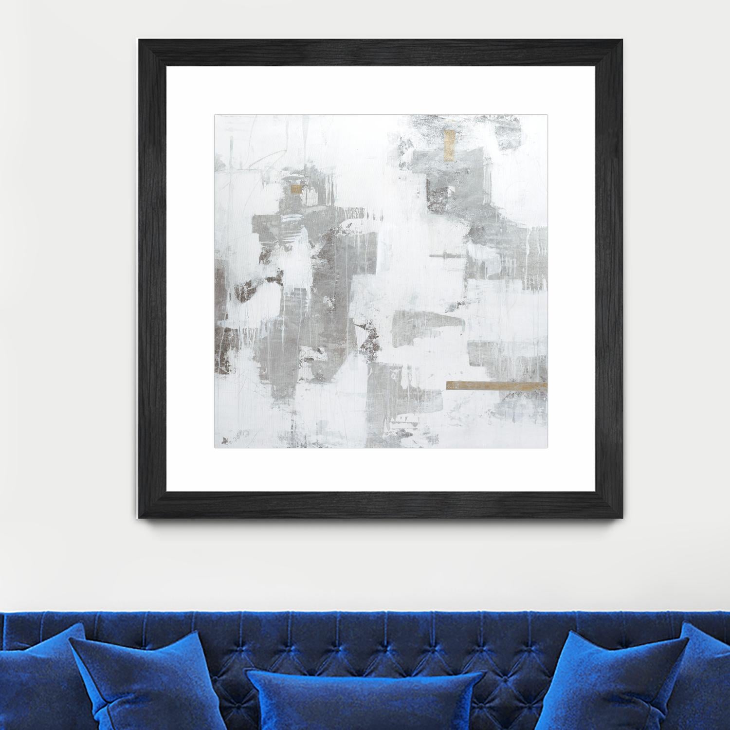 Haloed in Metallic II by Daleno Art on GIANT ART - gold abstract abstract 