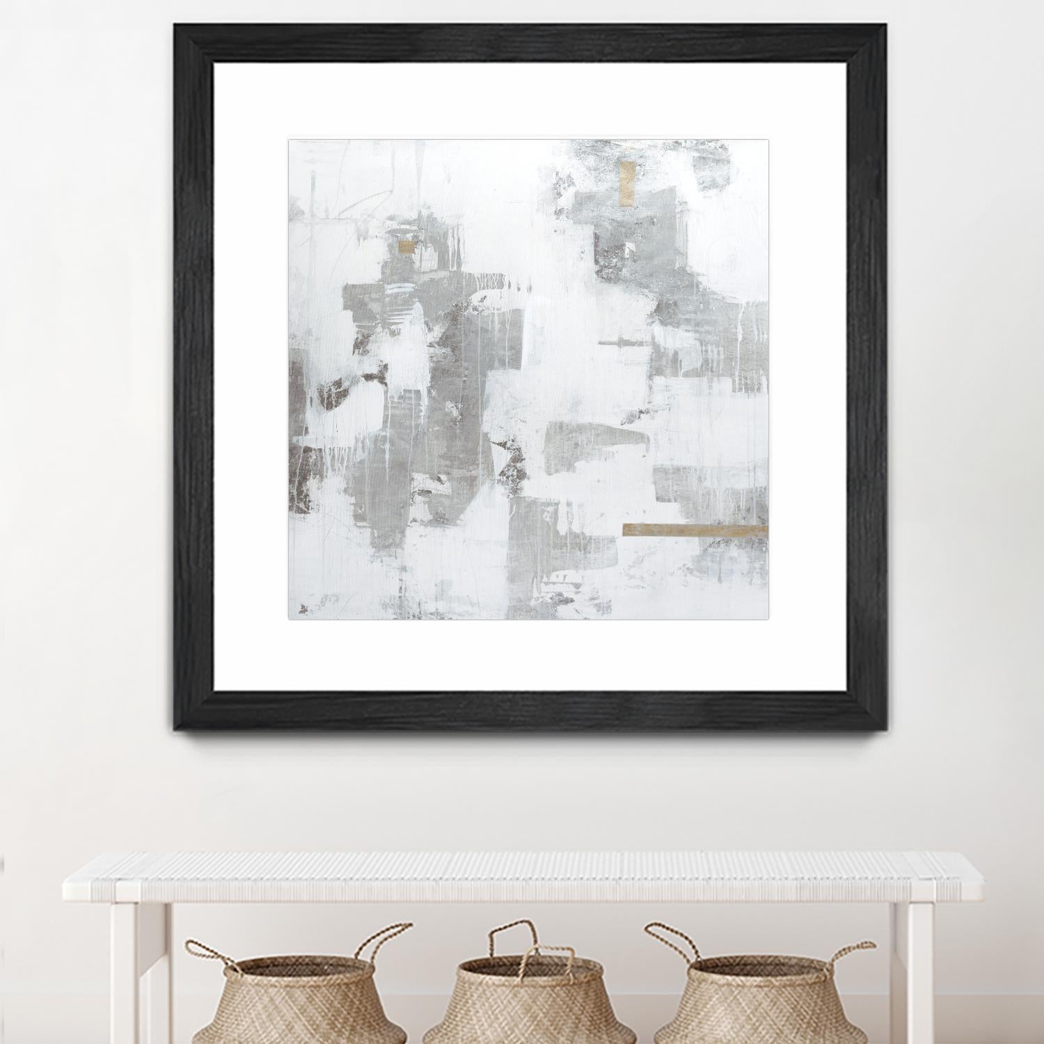 Haloed in Metallic II by Daleno Art on GIANT ART - gold abstract abstract 
