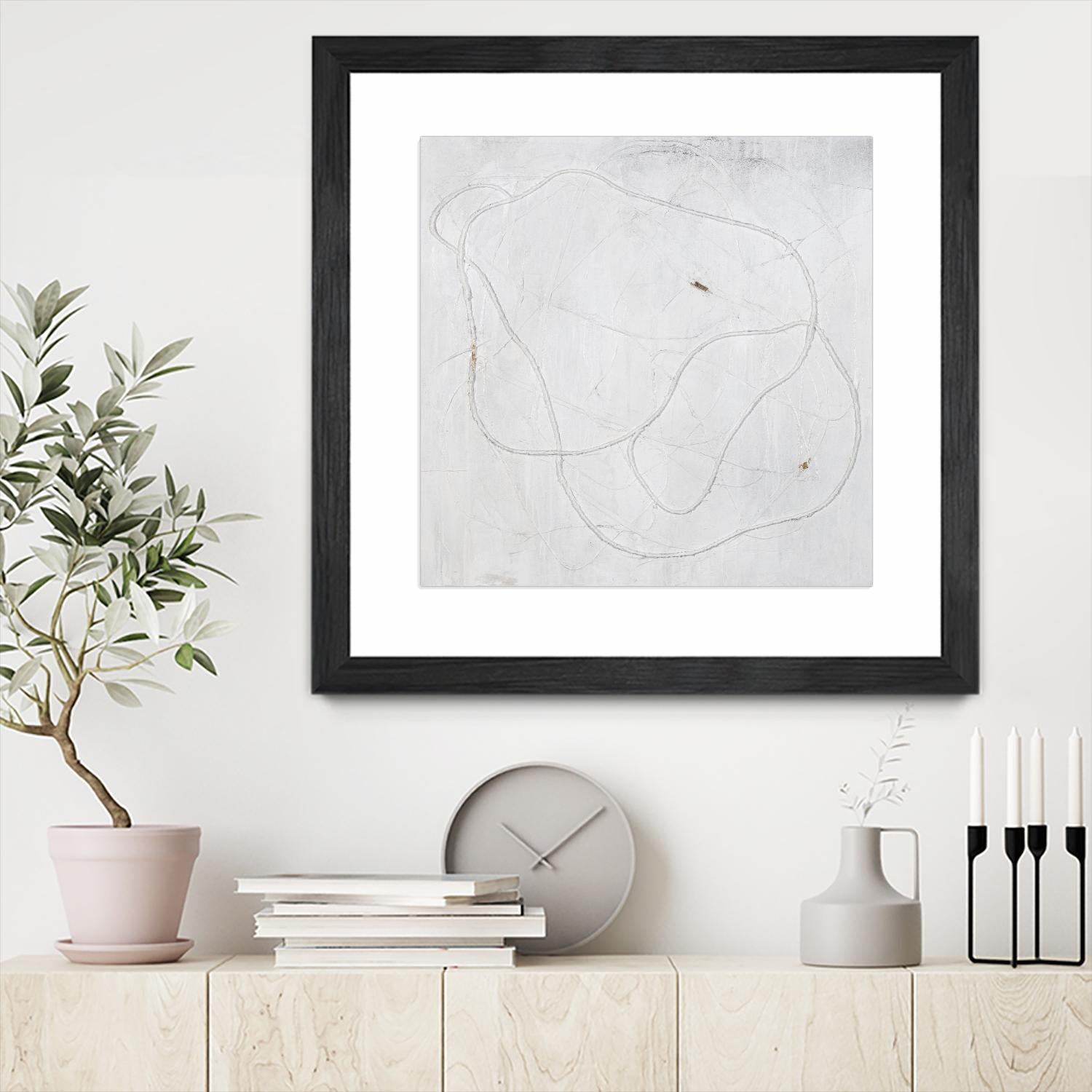 Super Wrangler by Daleno Art on GIANT ART - gold abstract abstrait
