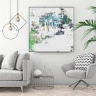 cool Kids I by Daleno Art on GIANT ART - green abstract abstrait