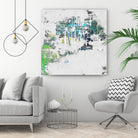 cool Kids I by Daleno Art on GIANT ART - green abstract abstrait