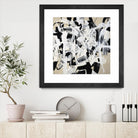 Talking out of Both Sides by Daleno Art on GIANT ART - beige abstract abstrait 
