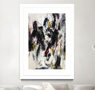 Cliff Divers by Daleno Art on GIANT ART - red abstract abstrait 