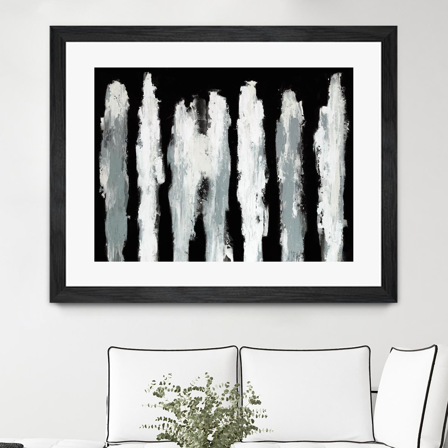 Kept in the Shadows by Daleno Art on GIANT ART - white abstract