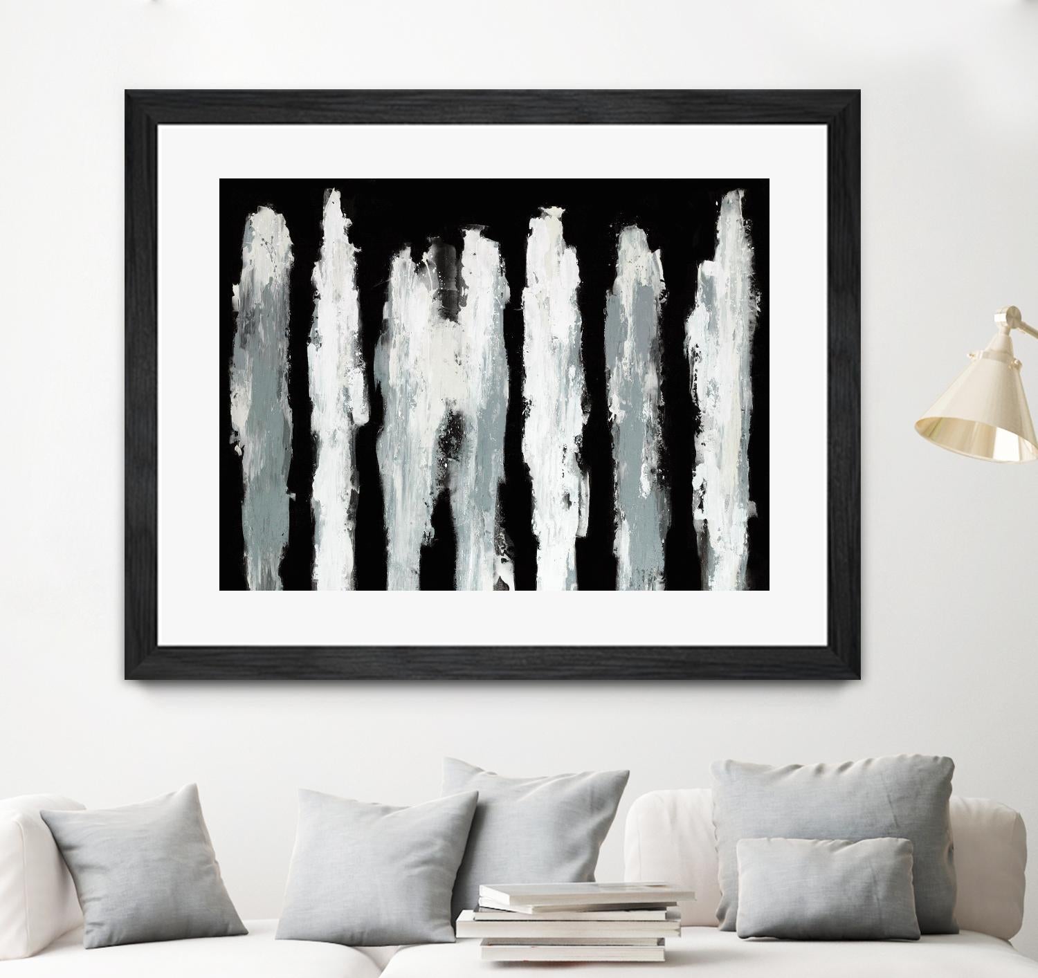 Kept in the Shadows by Daleno Art on GIANT ART - white abstract