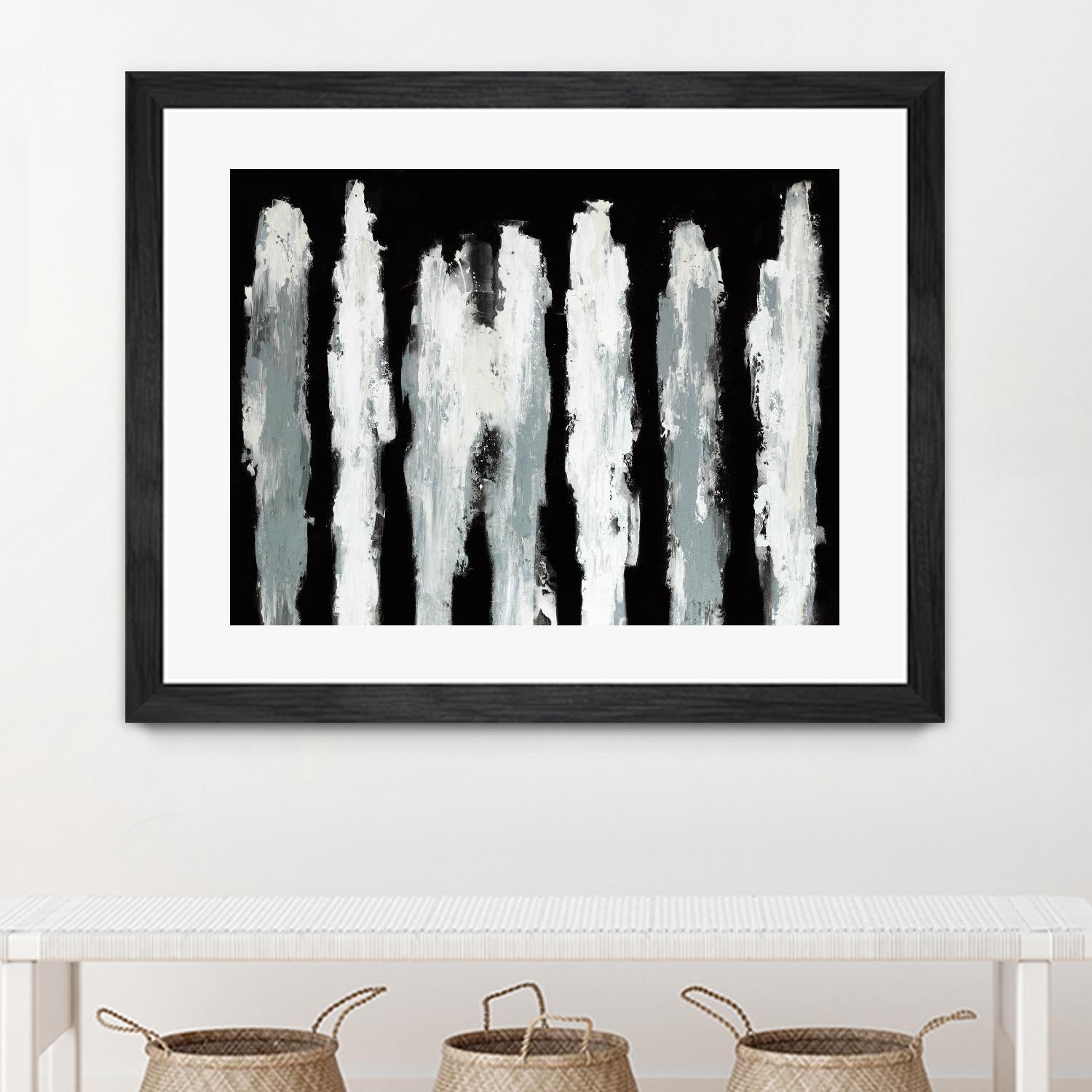 Kept in the Shadows by Daleno Art on GIANT ART - white abstract