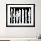 Kept in the Shadows by Daleno Art on GIANT ART - white abstract