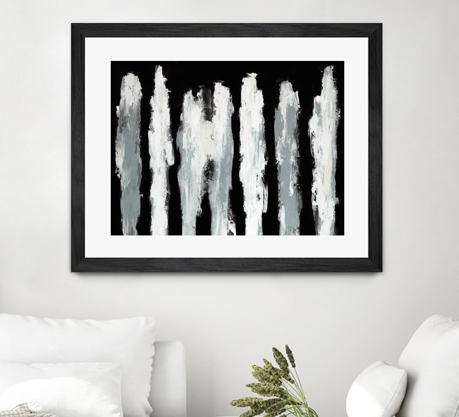 Kept in the Shadows by Daleno Art on GIANT ART - white abstract
