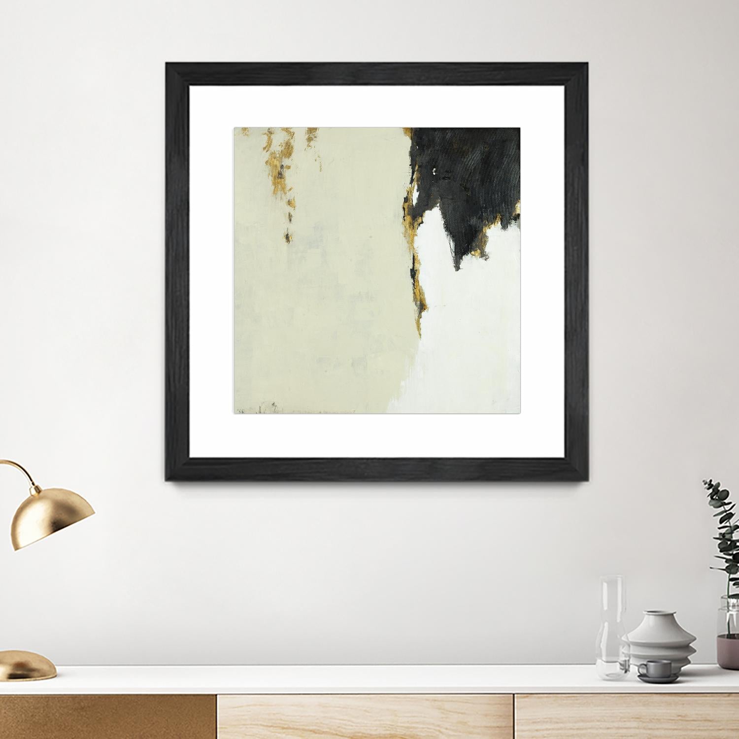 Get Rich Fast by Daleno Art on GIANT ART - gold abstract abstrait 