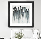 Graphite Spirits by Daleno Art on GIANT ART - blue abstract abstrait 