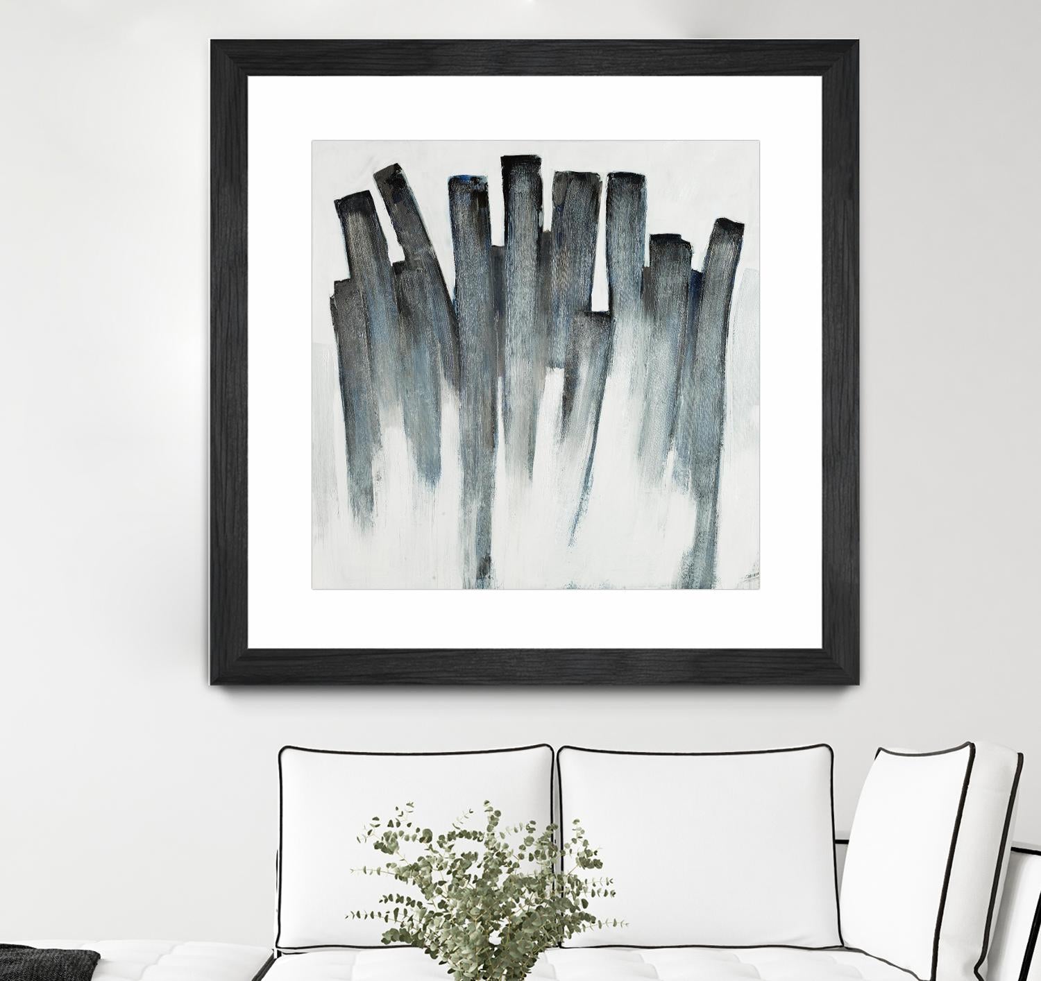 Graphite Spirits by Daleno Art on GIANT ART - blue abstract abstrait 