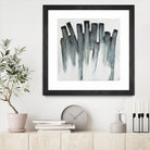 Graphite Spirits by Daleno Art on GIANT ART - blue abstract abstrait 