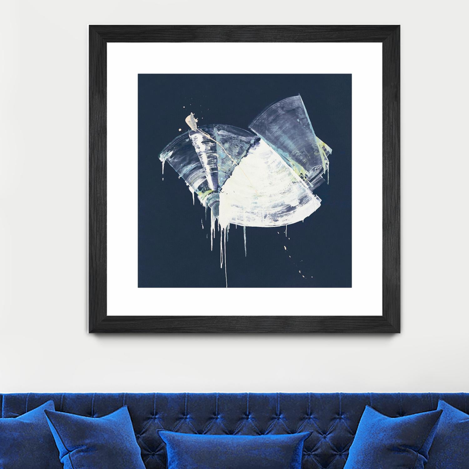 Bells in Motion by Daleno Art on GIANT ART - green abstract abstrait 