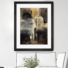 Crossing Into Canes by Daleno Art on GIANT ART - white abstract abstrait