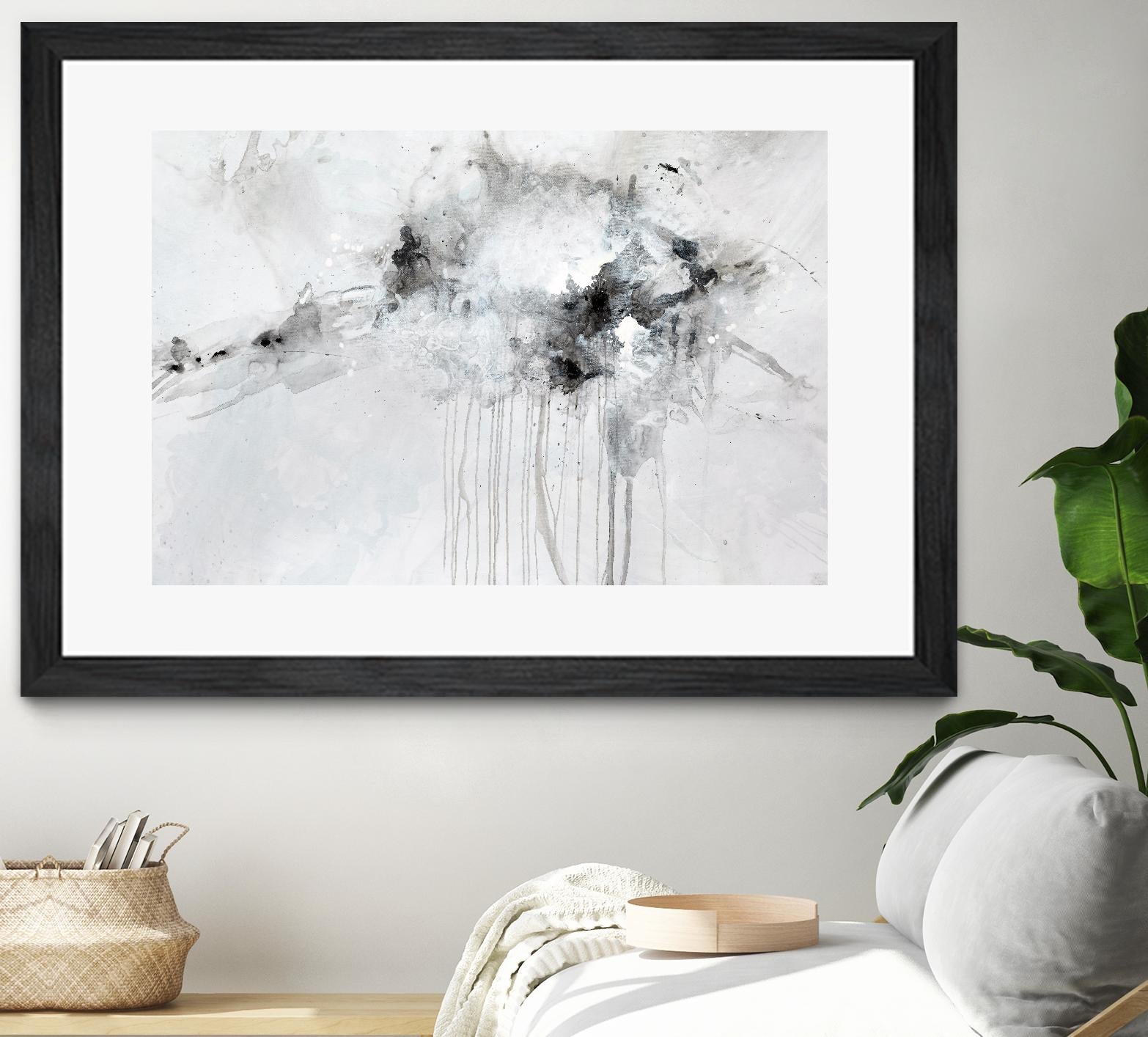 Silent Explosion by Daleno Art on GIANT ART - blue abstract abstrait 