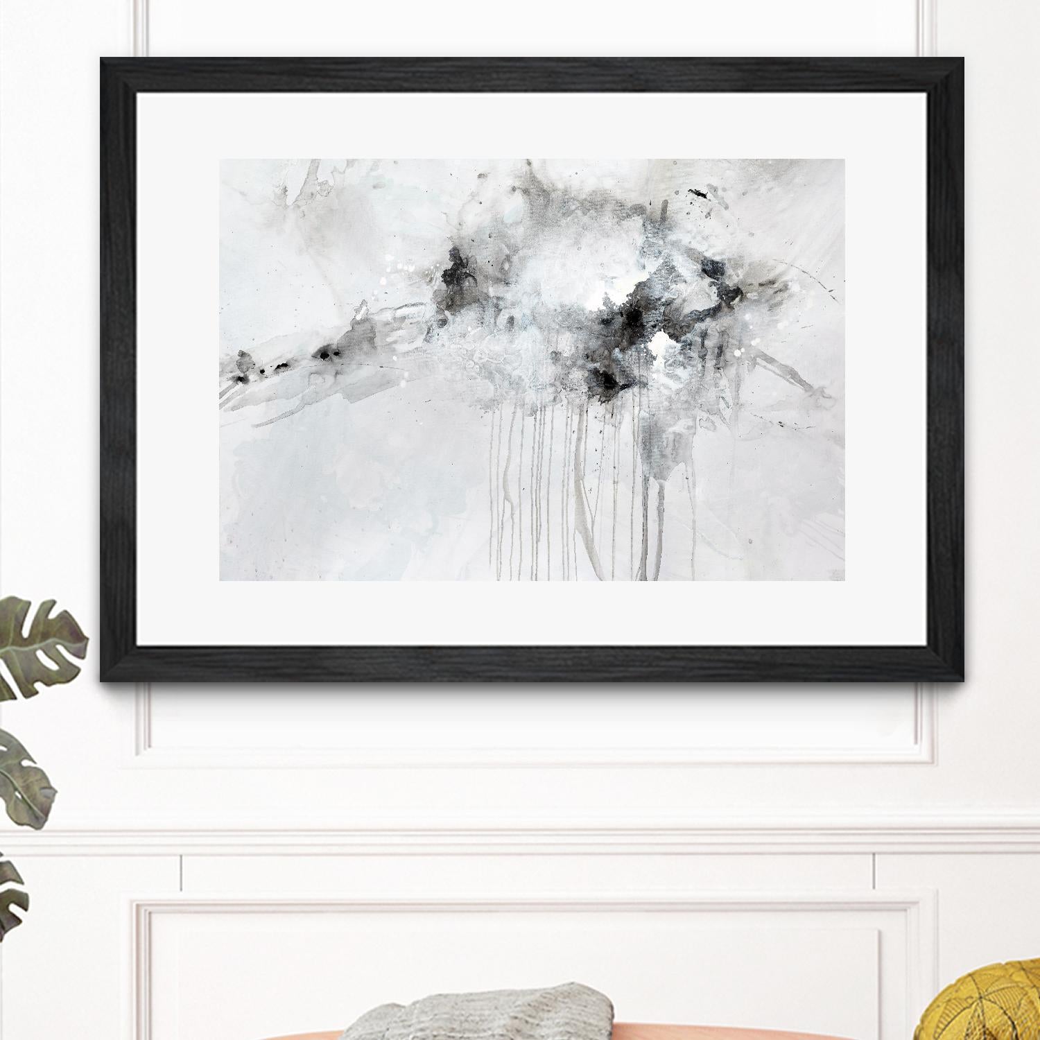Silent Explosion by Daleno Art on GIANT ART - blue abstract abstrait 