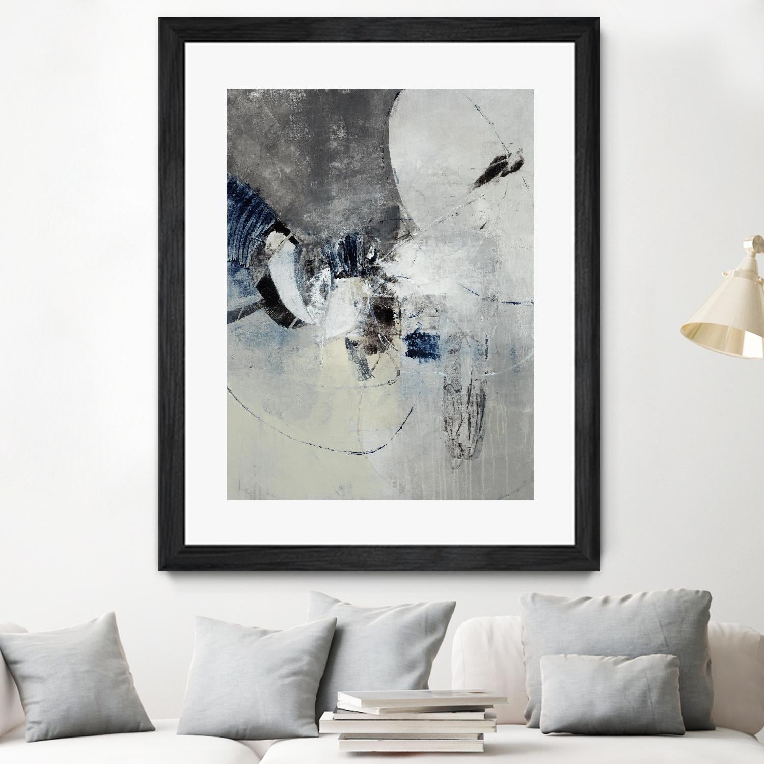 Solid Strike I by Daleno Art on GIANT ART - grey  abstract abstrait 