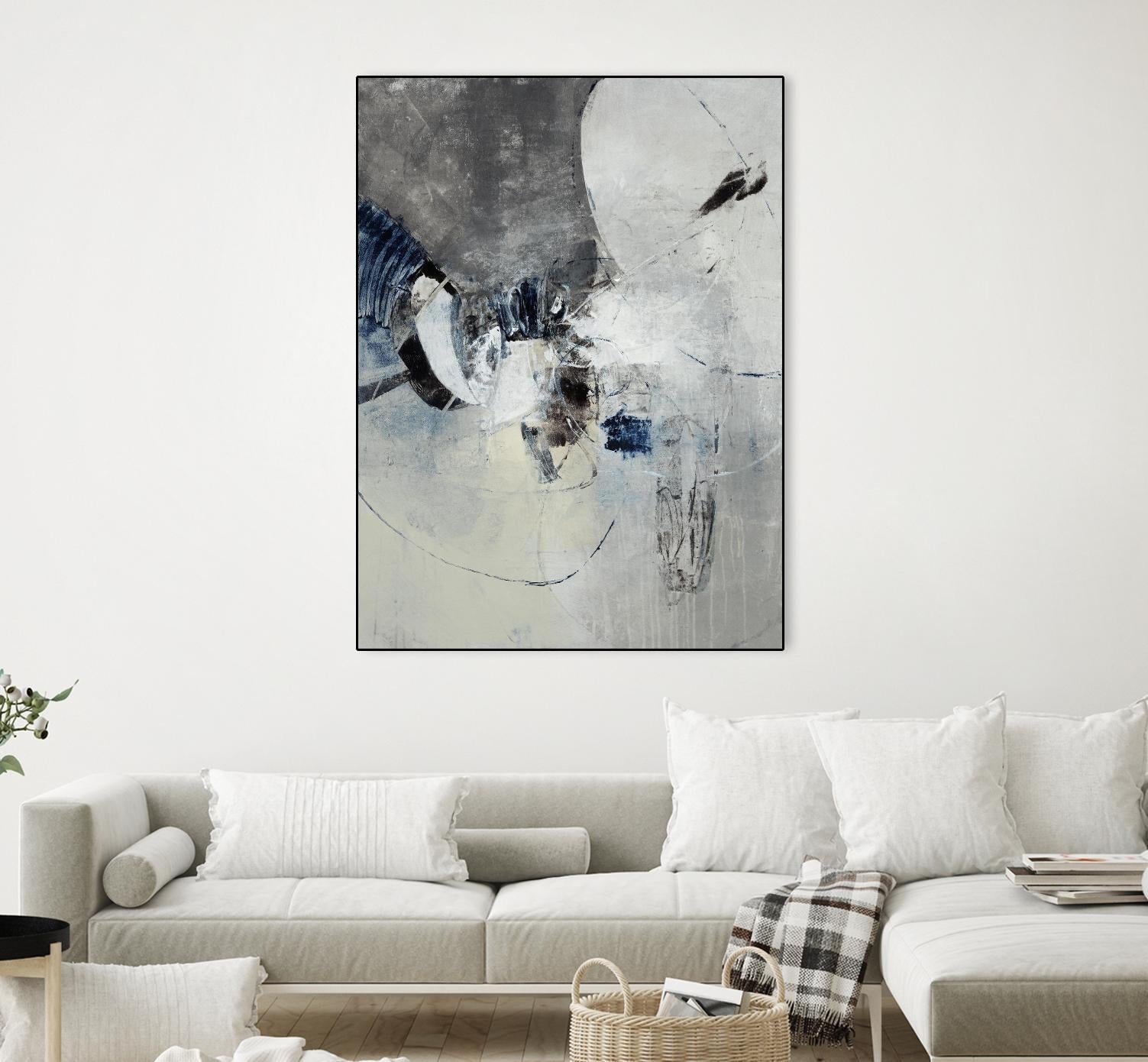 Solid Strike I by Daleno Art on GIANT ART - grey  abstract abstrait 