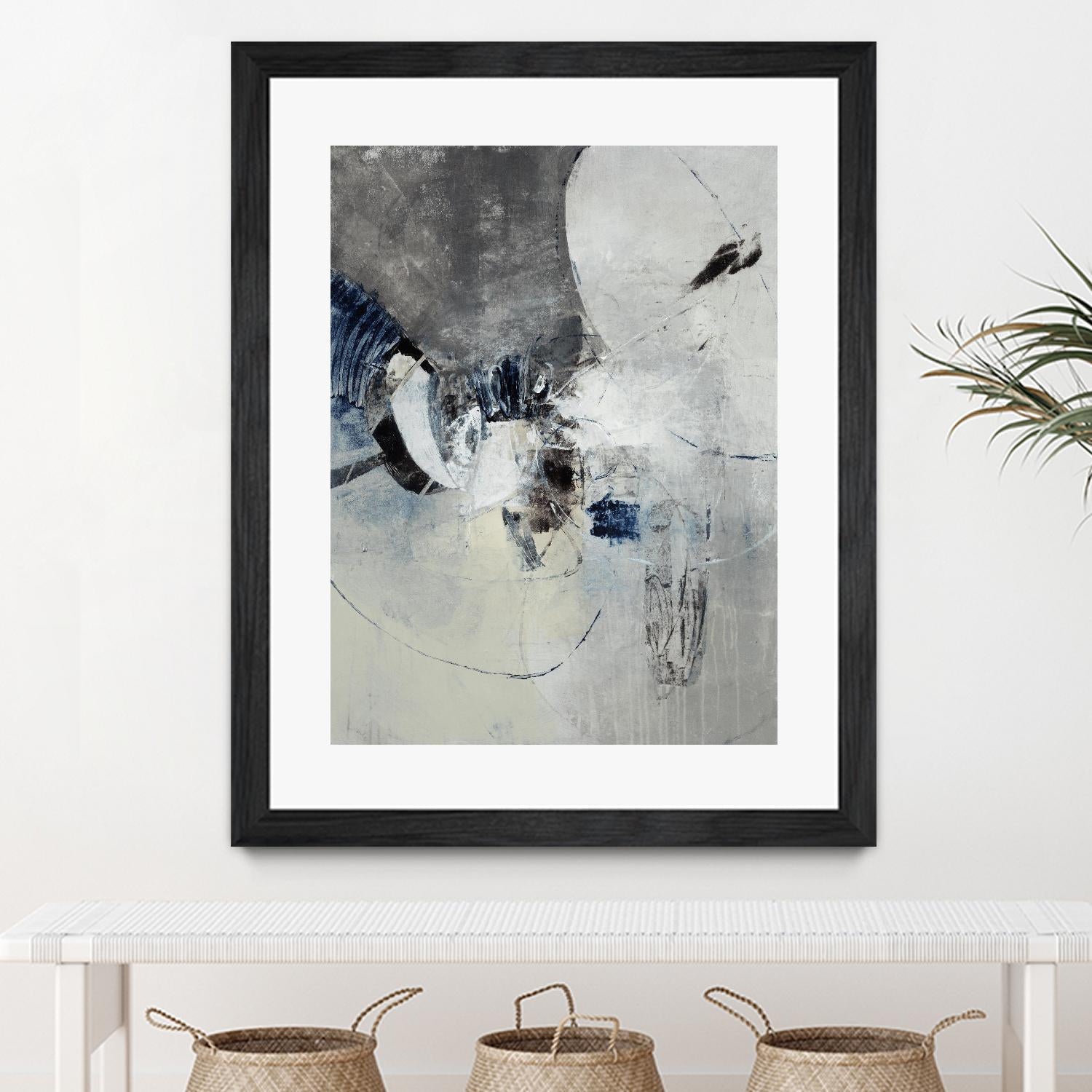 Solid Strike I by Daleno Art on GIANT ART - grey  abstract abstrait 